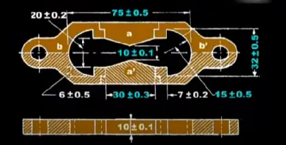 Ductility test of bitumen