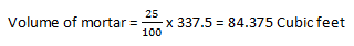 How to calculate cement required for brickwork? Brick work calculation